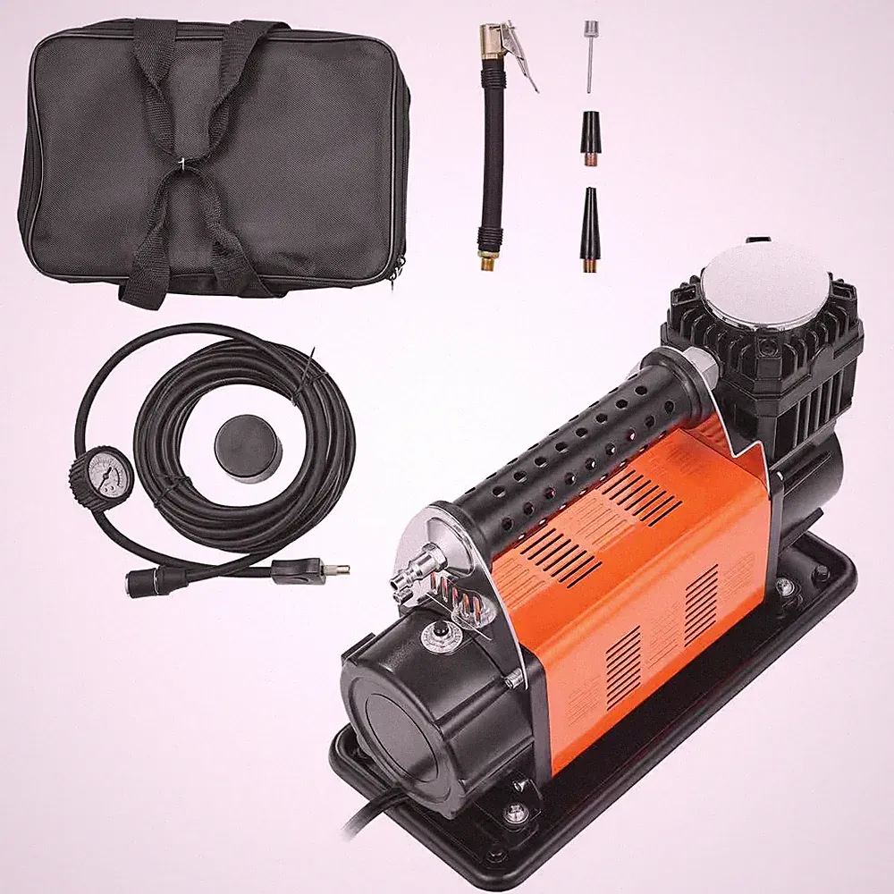13.2 Gal. 12V Portable Tire Inflator 7.06 CFM Heavy Duty Electric Air Compressor