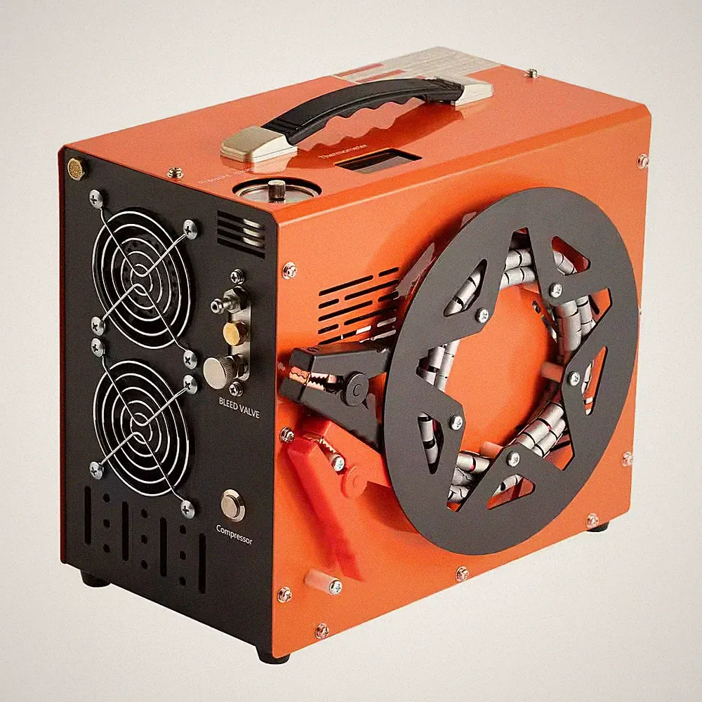 PCP Air Rifle Pump 0.4 Gal. 4500Psi Portable Electric Air Compressor 30Mpa Auto